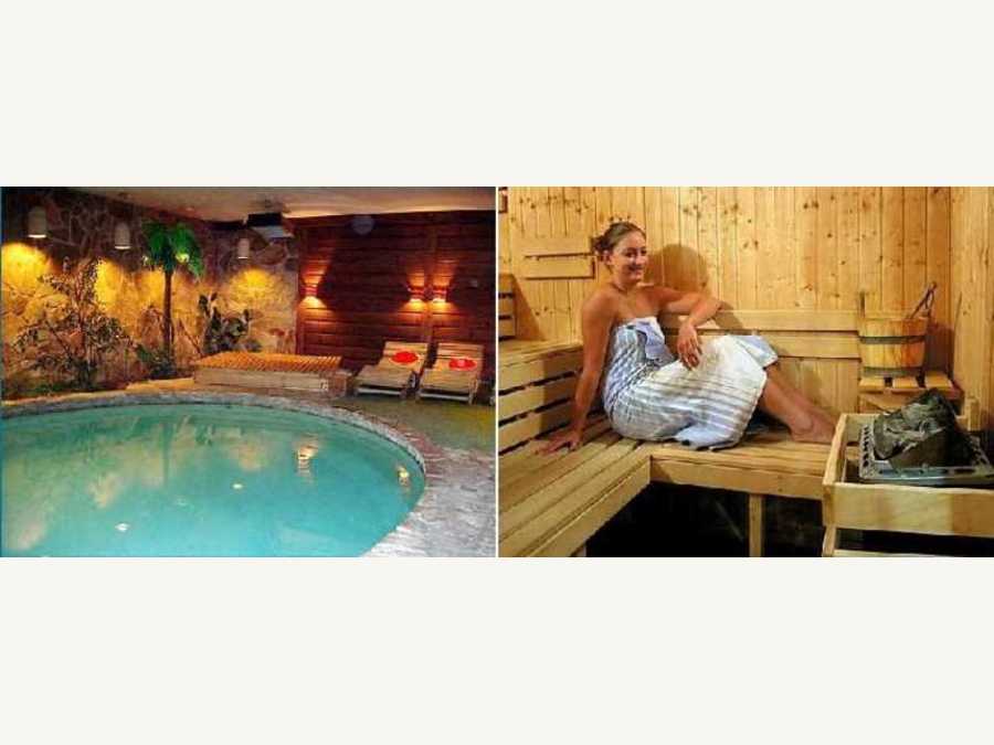 Hallenbad und Sauna - Hotel Kurpark garni