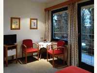 Zimmer mit Balkon zum Kurpark - Hotel Kurpark garni